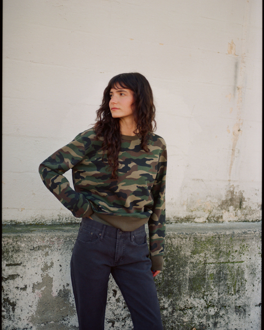 Camo Crewneck