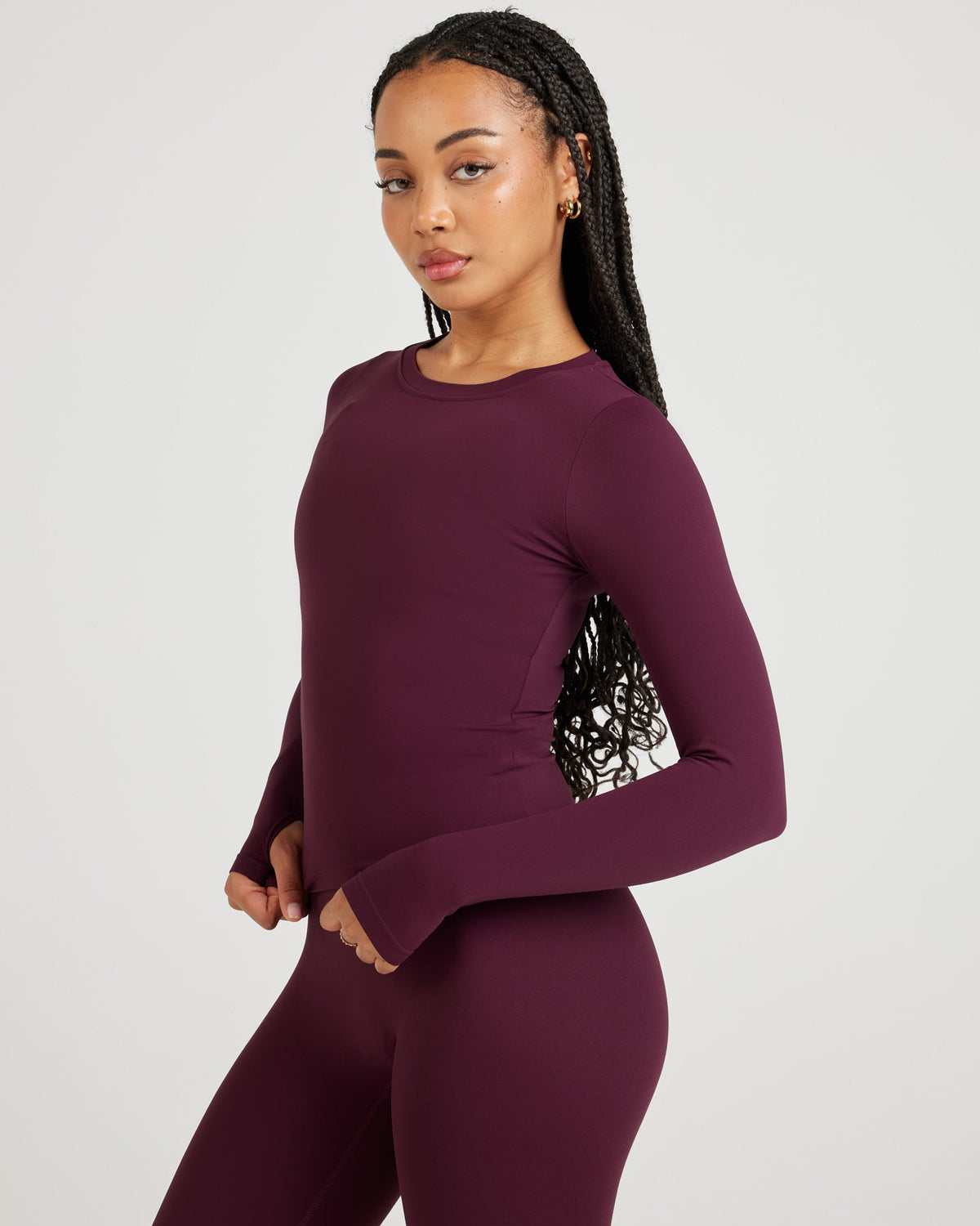 Airey Long Sleeve - Cherry Cola