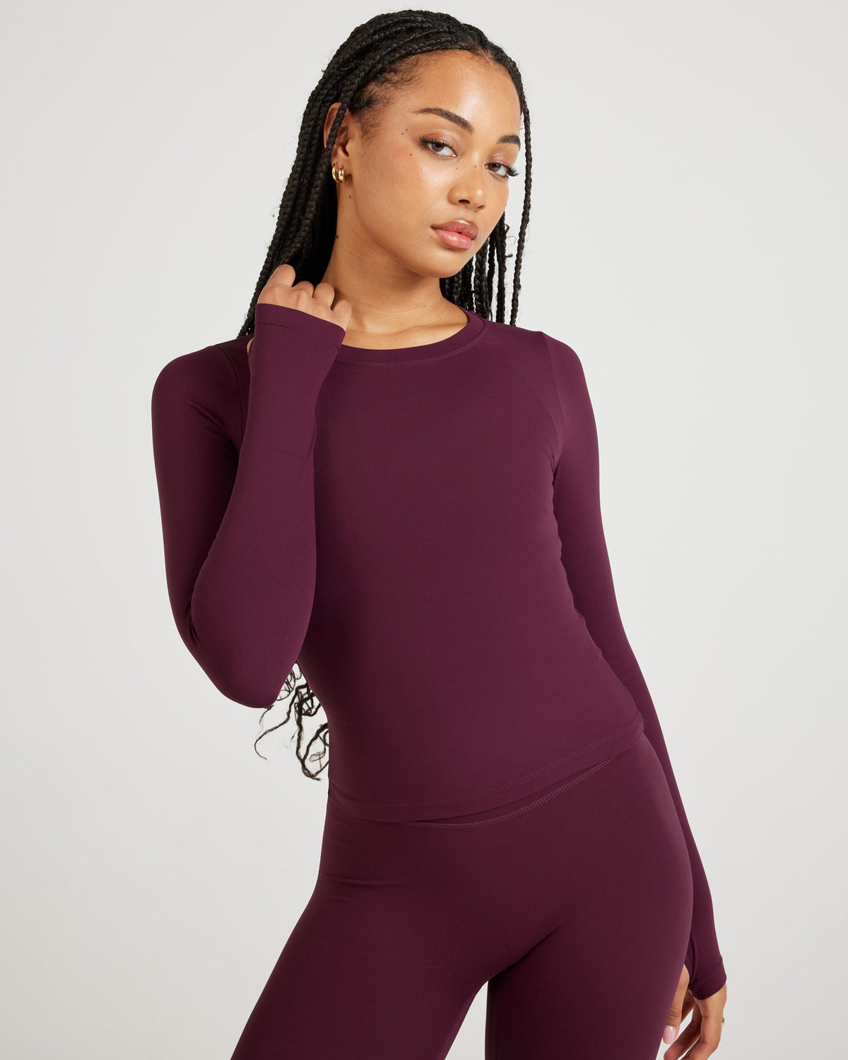Airey Long Sleeve - Cherry Cola