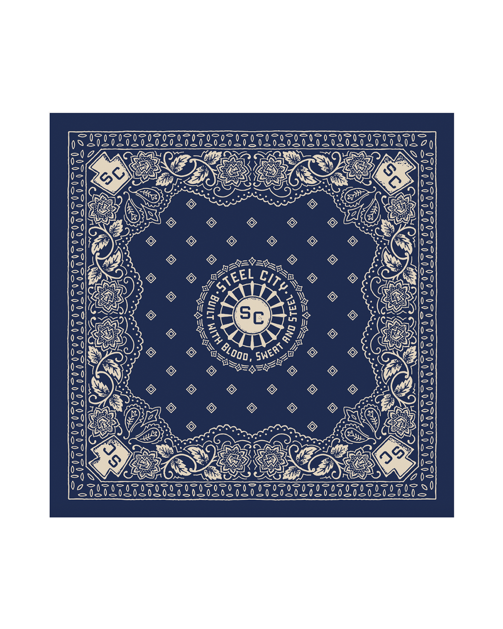 Blood Sweat Steel Bandana 2-Pack