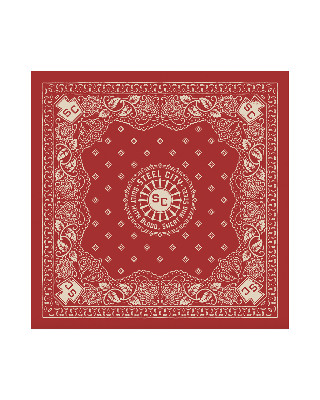Blood Sweat Steel Bandana 2-Pack