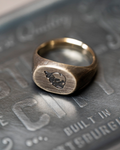 Deadpan Signet Ring