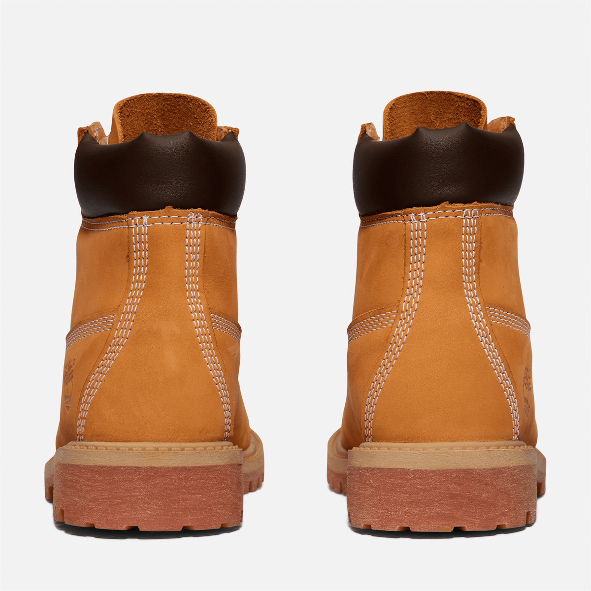 Junior Timberland Premium 6Inch Waterproof Boot TBL Wheat Nubuck ALT5