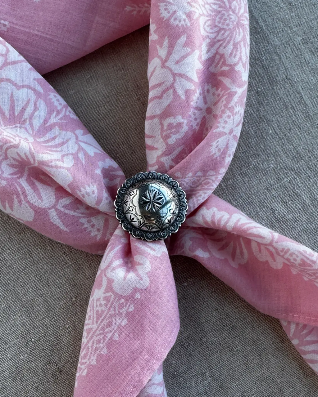 Concho Scarf Slide