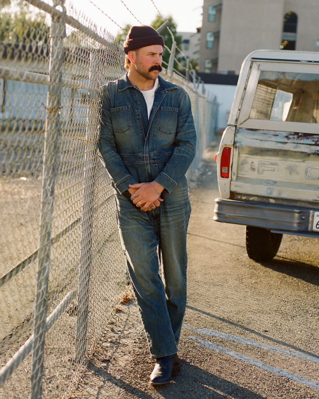 Mechanics Denim Coverall