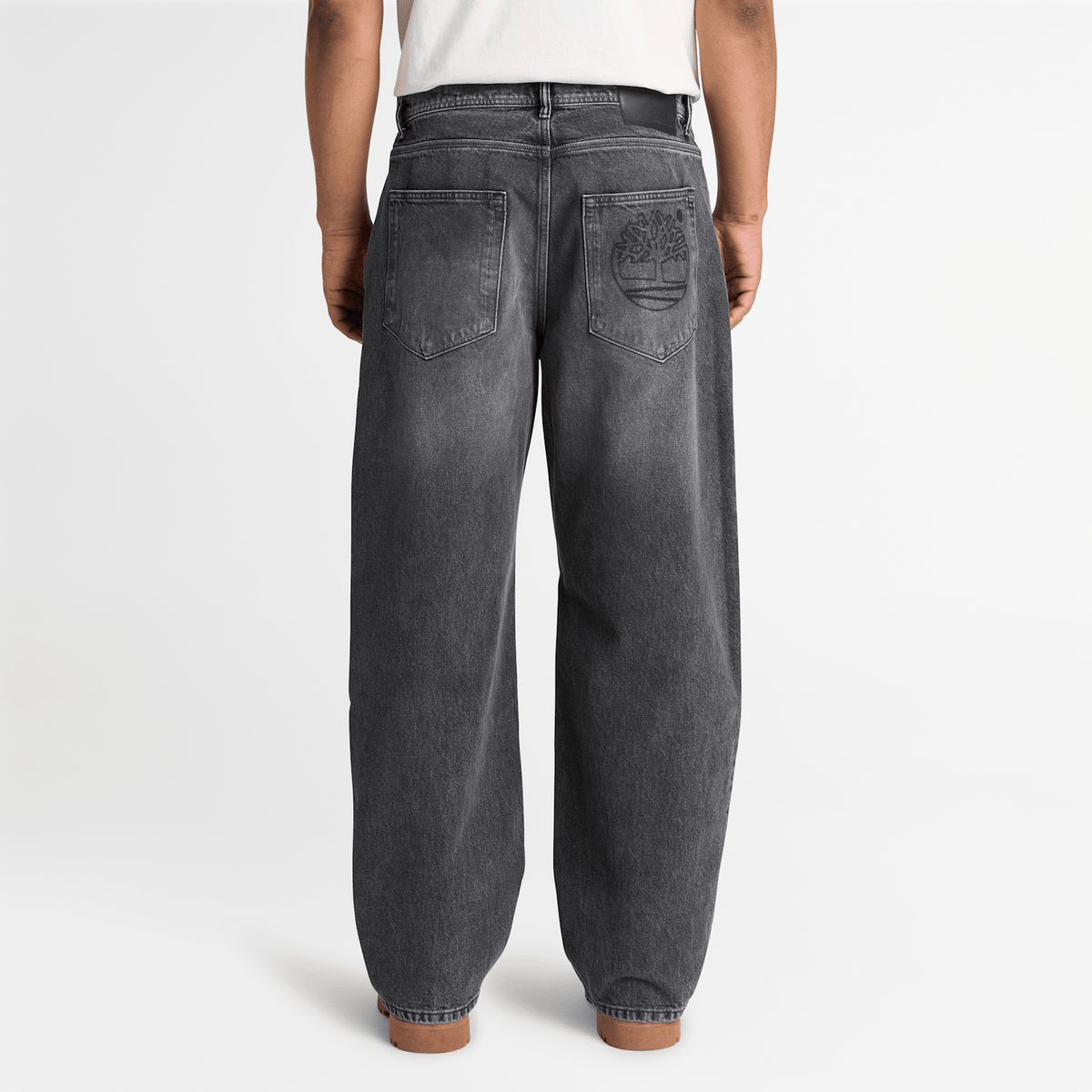 Mens Baggy Denim Pant TBL Black Forest Wash ALT8