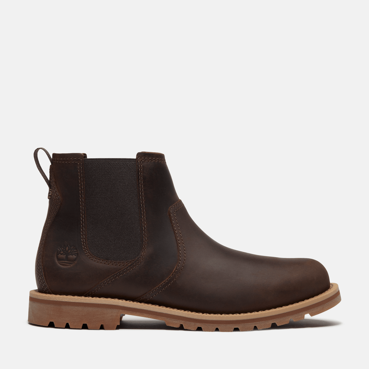 Mens Britton Falls Chelsea Boot TBL Dark Brown FullGrain HERO