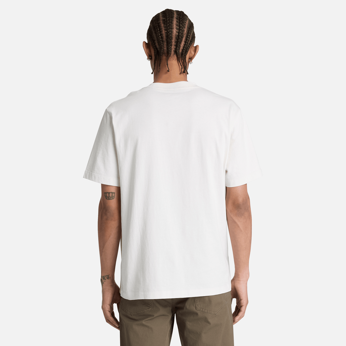 Mens Elements Graphic TShirt TBL Vintage White ALT8