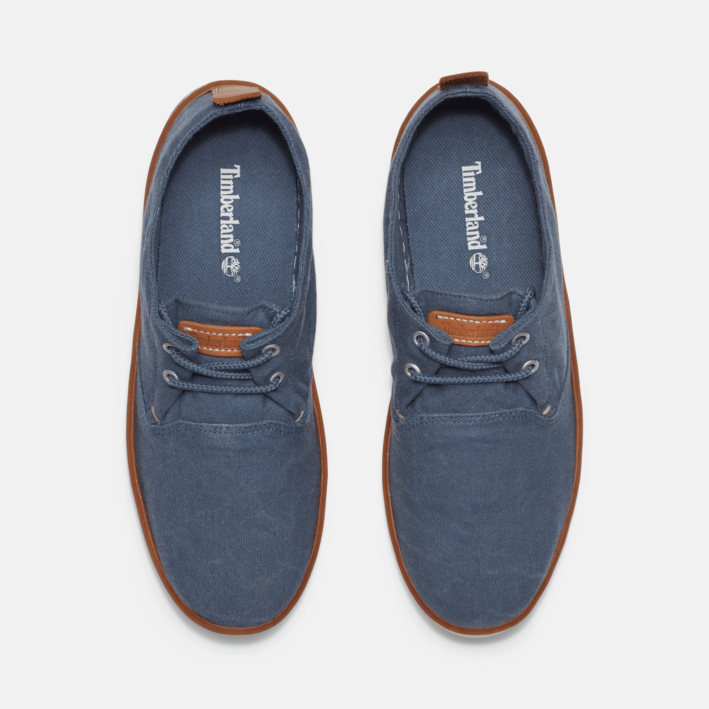 Mens Hookset Canvas Sneaker TBL Dark Blue Canvas ALT2