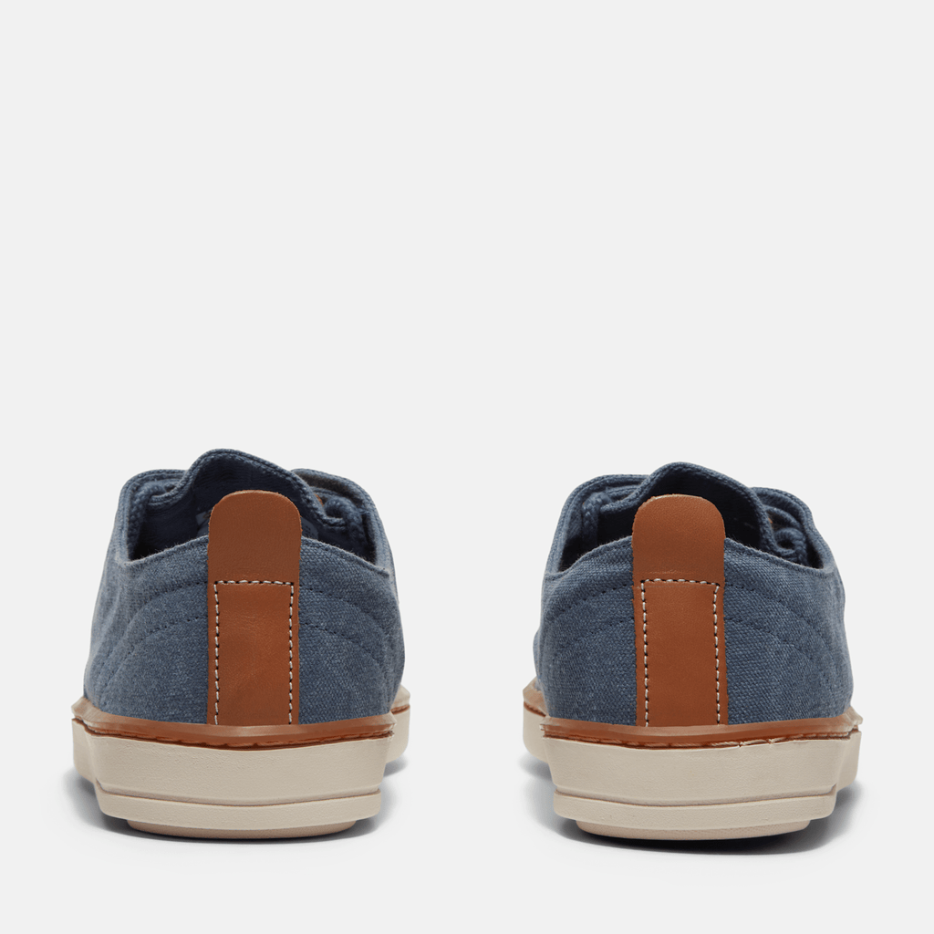 Mens Hookset Canvas Sneaker TBL Dark Blue Canvas ALT5