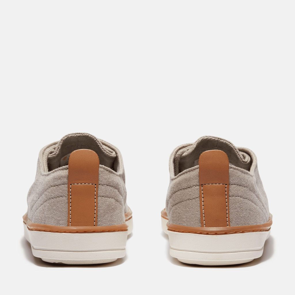 Mens Hookset Canvas Sneaker TBL Light Taupe Canvas ALT5