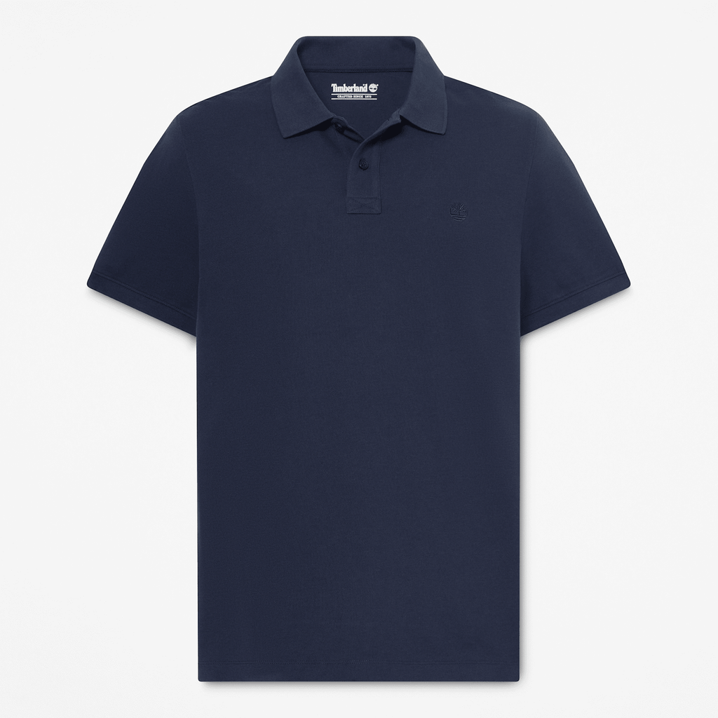 Mens Oyster River Regular ShortSleeve Polo TBL Dark Sapphire HERO