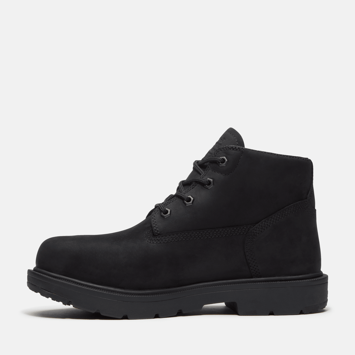 Mens Power Shift SlipResistant Chukka Boot TBL Black FullGrain ALT6