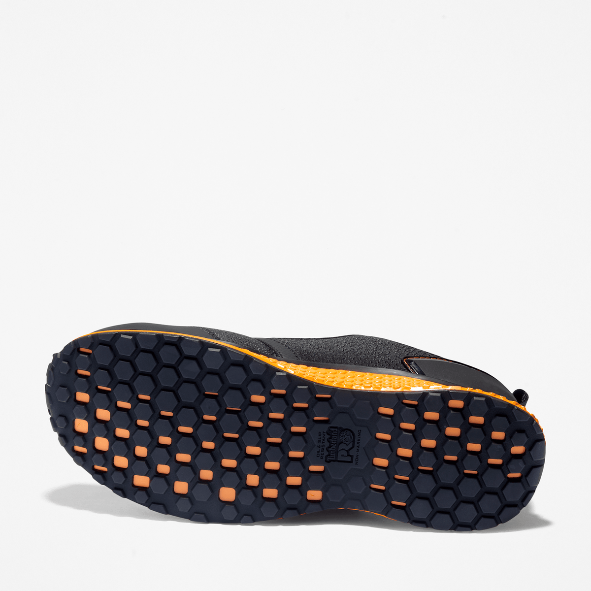 Mens Reaxion Composite Toe Work Sneaker TBL BlackOrange ALT3