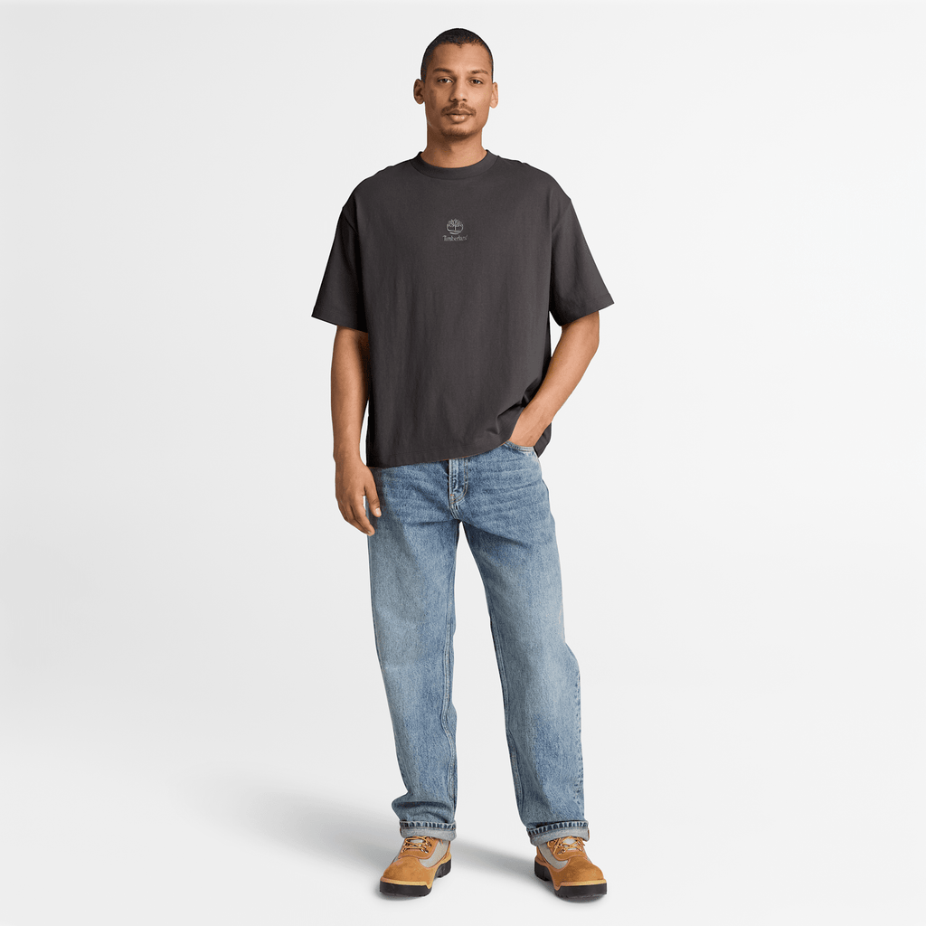 Mens Shorewood Heavyweight ShortSleeve TShirt TBL Vintage Black ALT2