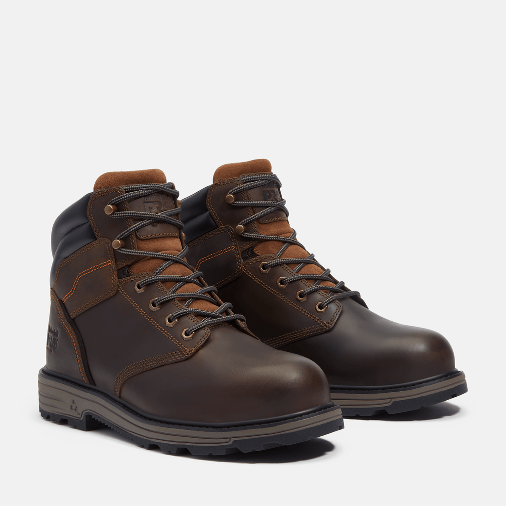 Mens TiTAN Tasker 6 AlloyToe Work Boot TBL Dark Brown FullGrain ALT4