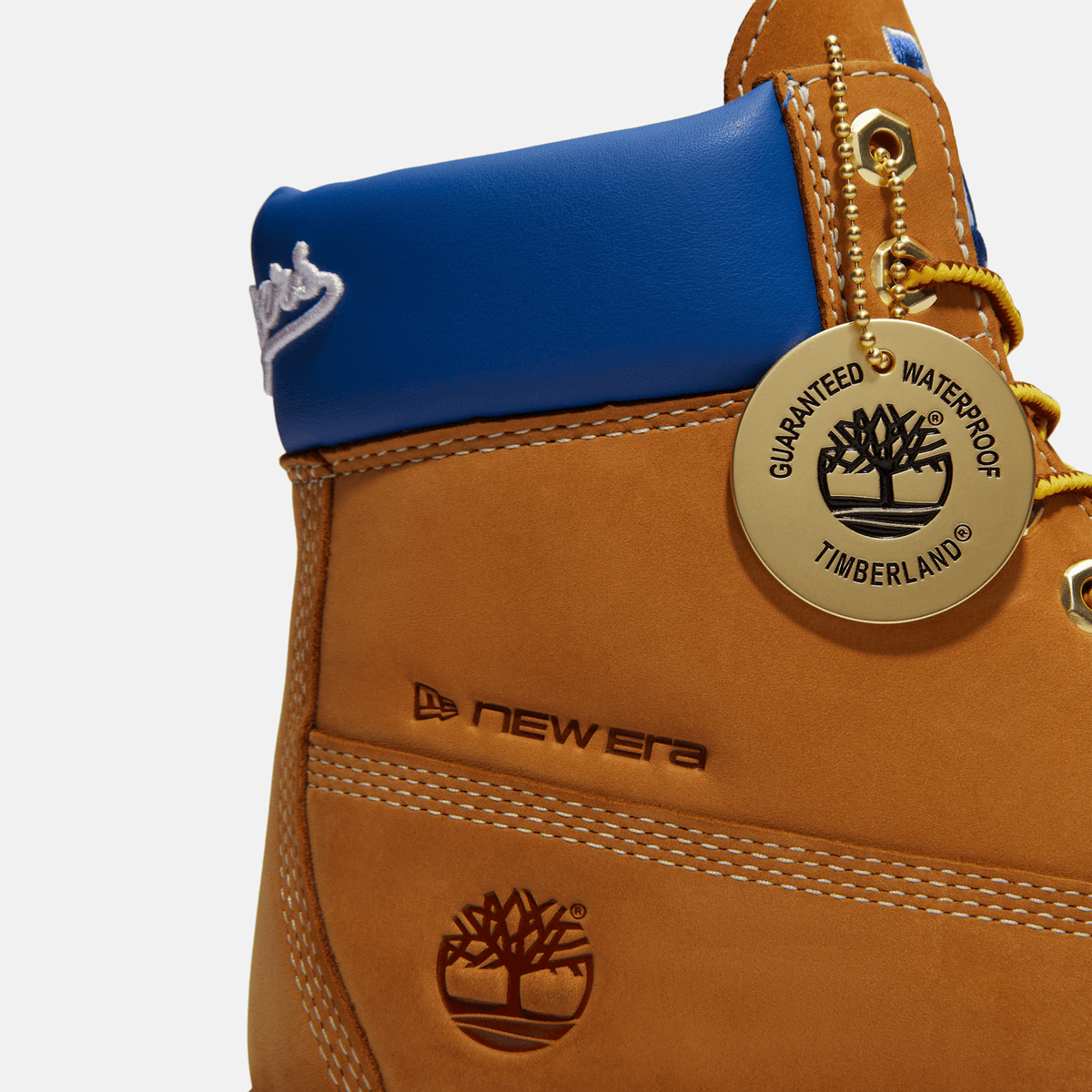 Mens Timberland x New Era Dodgers 6Inch Waterproof Boot TBL Wheat Dodgers ALT8