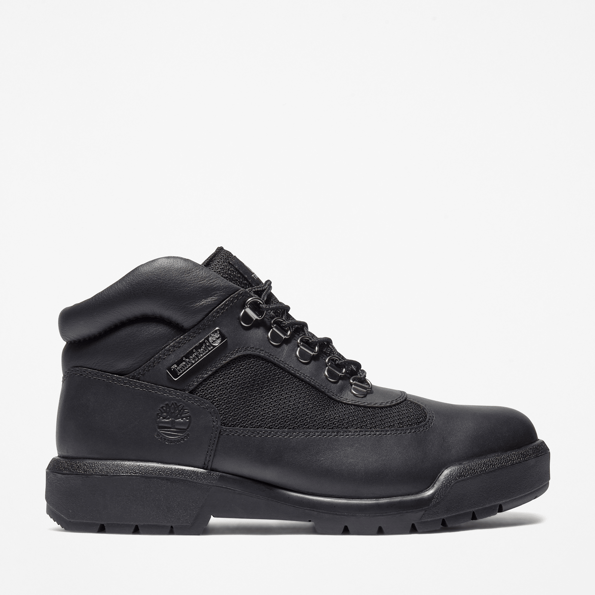Mens Waterproof Field Boot TBL Black FullGrain HERO
