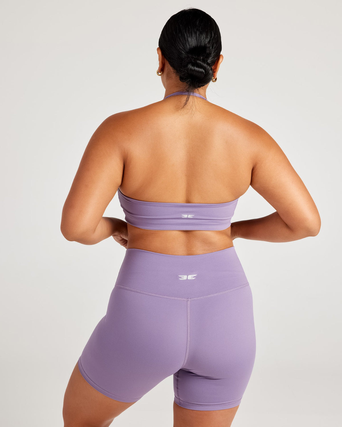 Aura Halter V2 Bra - Grape