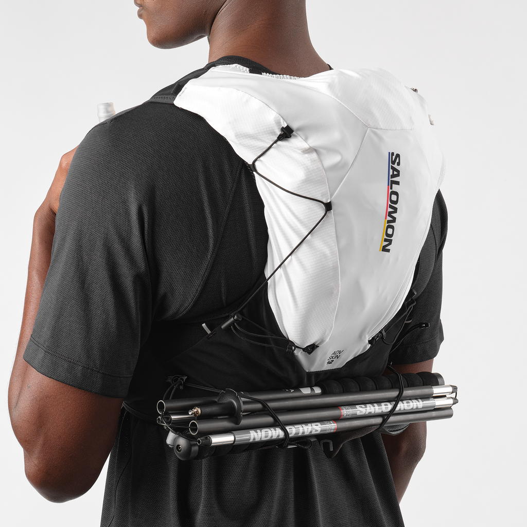 ADV SKIN 12 RACE FLAG - White