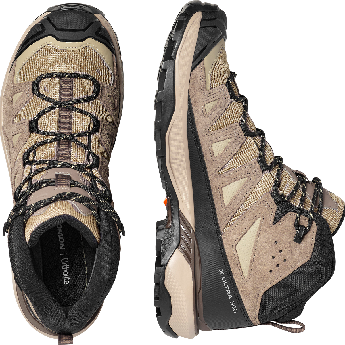 X ULTRA 360 LEATHER MID GORE-TEX - Yellow