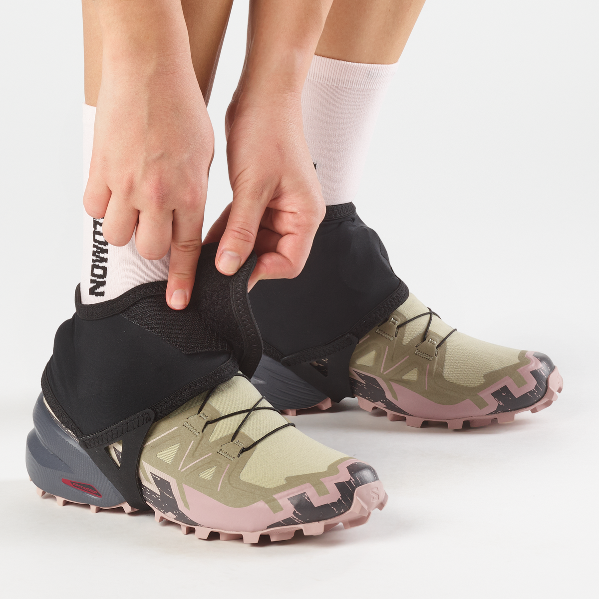 TRAIL GAITERS LOW - Black