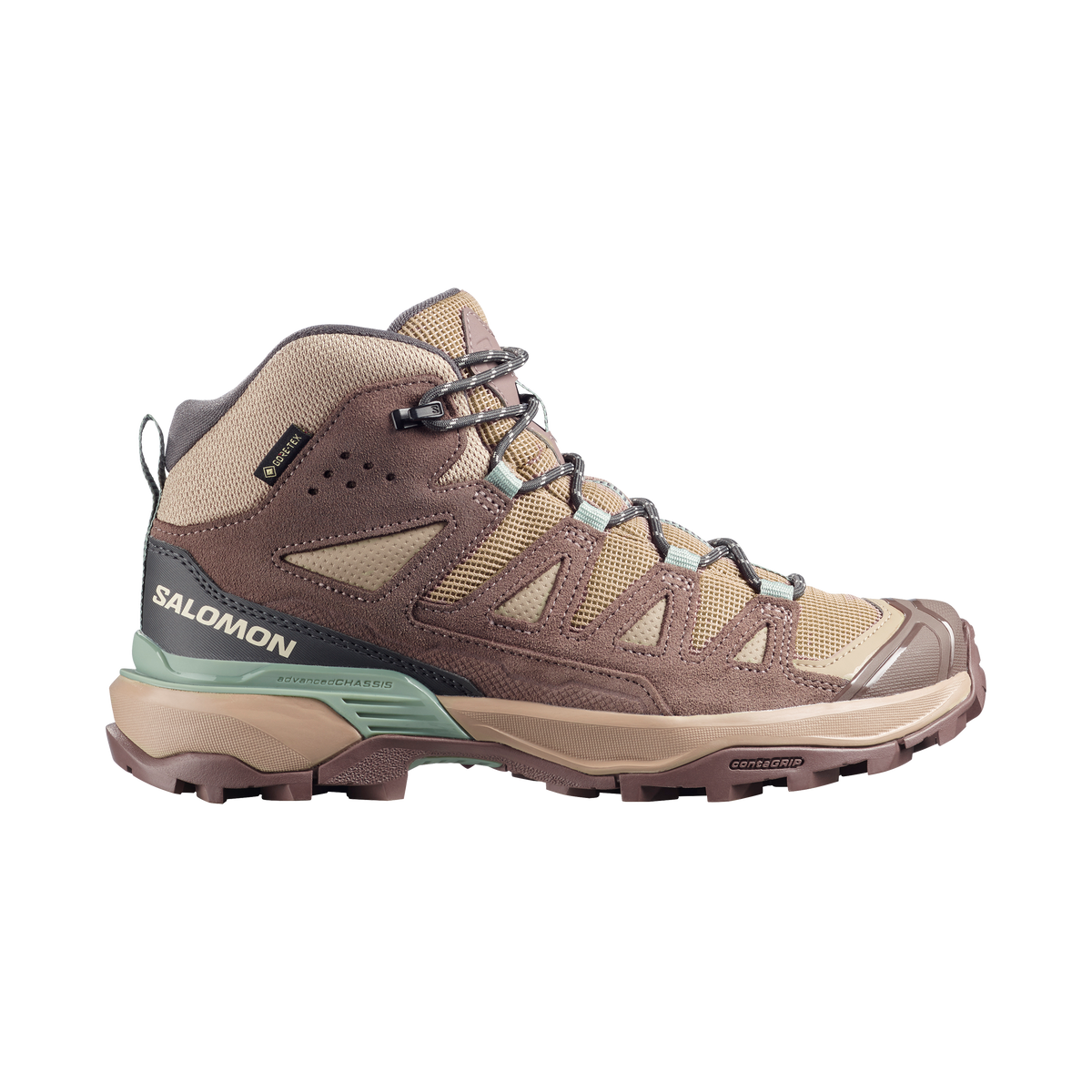 X ULTRA 360 LEATHER MID GORE-TEX - Yellow