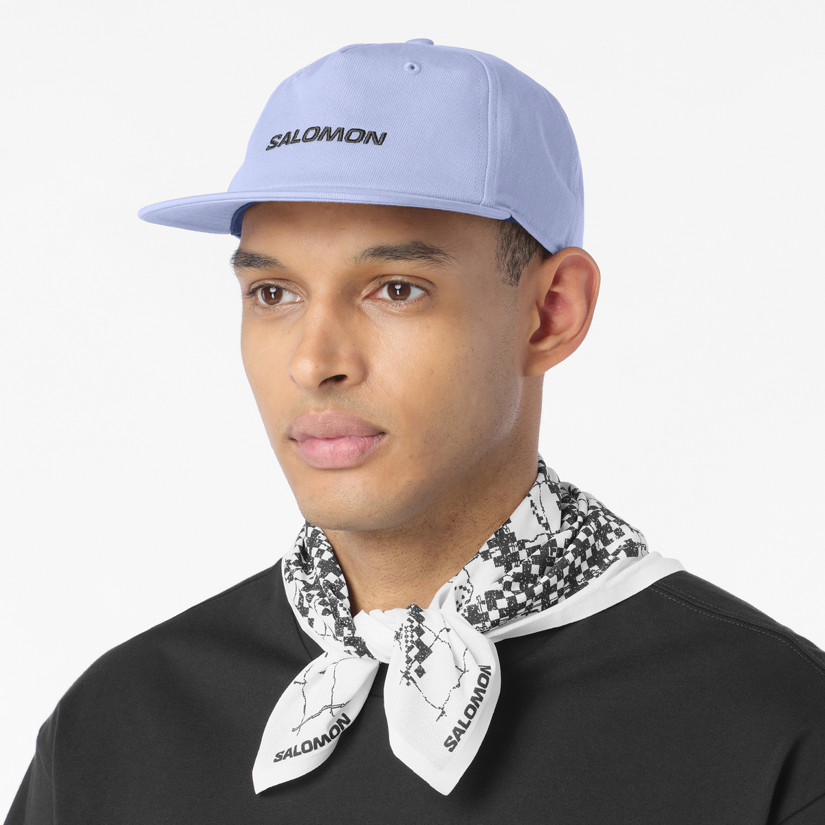 LOGO FLAT CAP - Blue