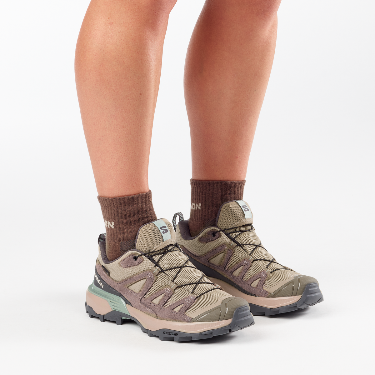 X ULTRA 360 LEATHER GORE-TEX - Yellow