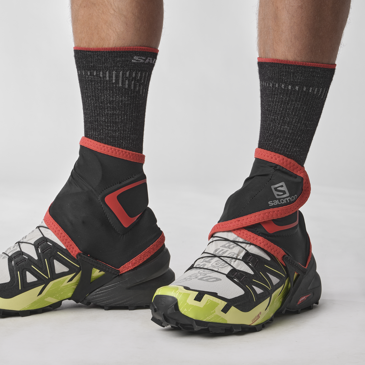 TRAIL GAITERS HIGH - Black