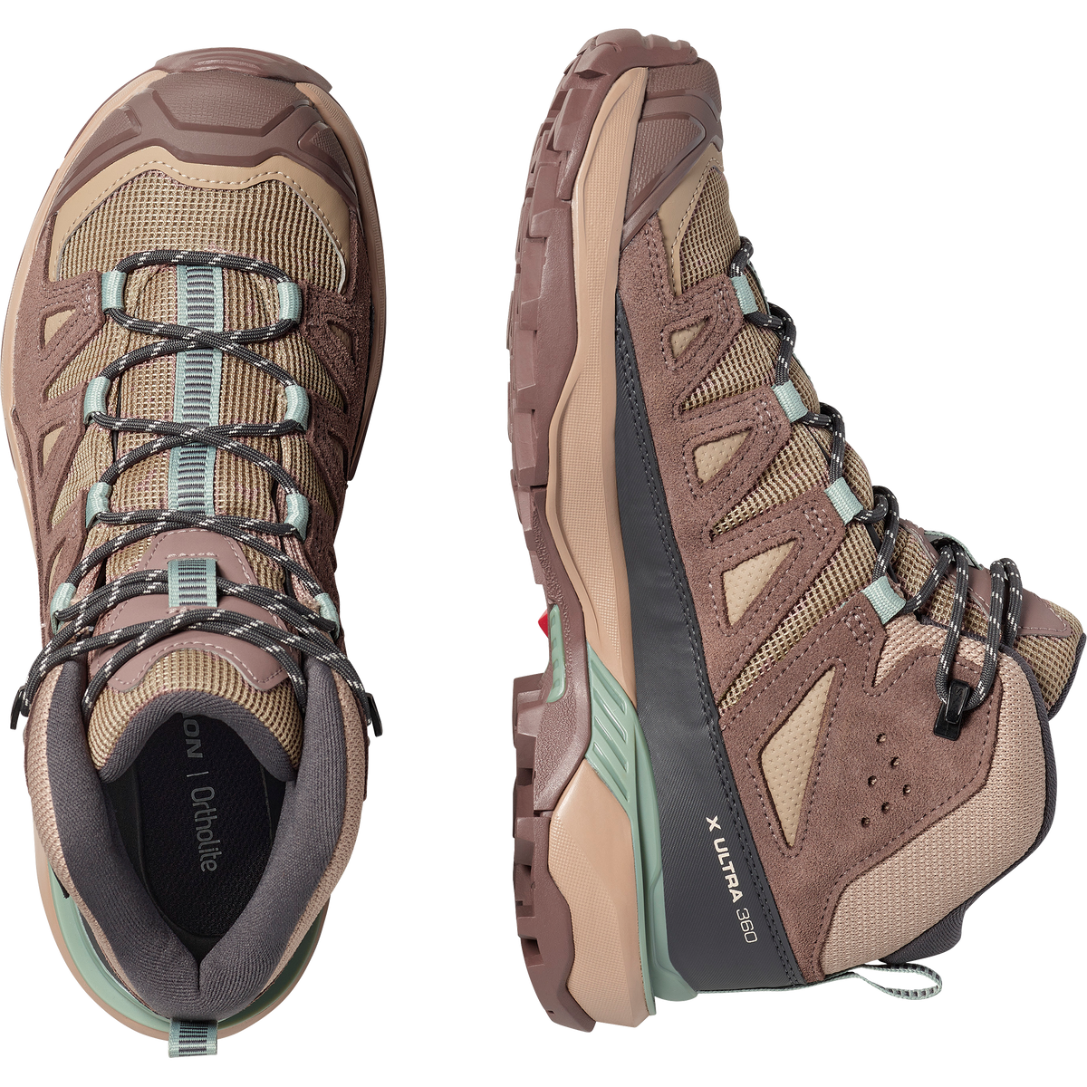 X ULTRA 360 LEATHER MID GORE-TEX - Yellow