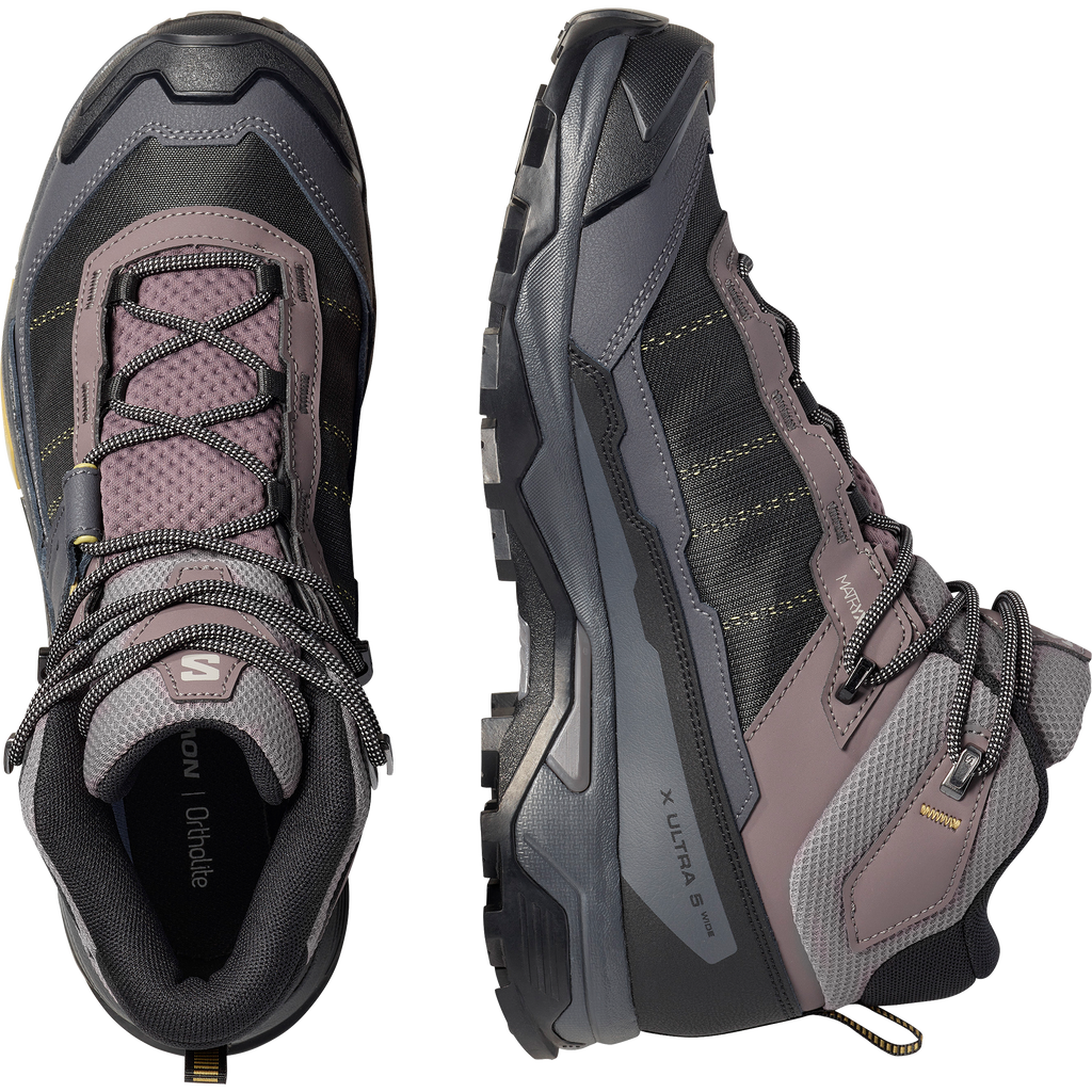 X ULTRA 5 MID WIDE GORE-TEX - Grey