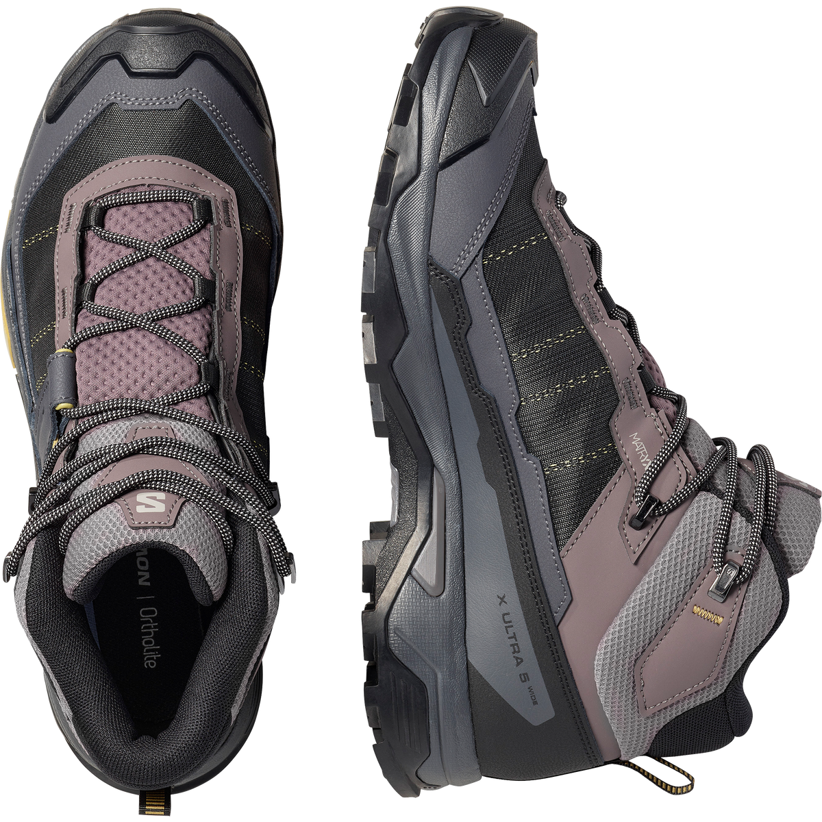 X ULTRA 5 MID WIDE GORE-TEX - Grey