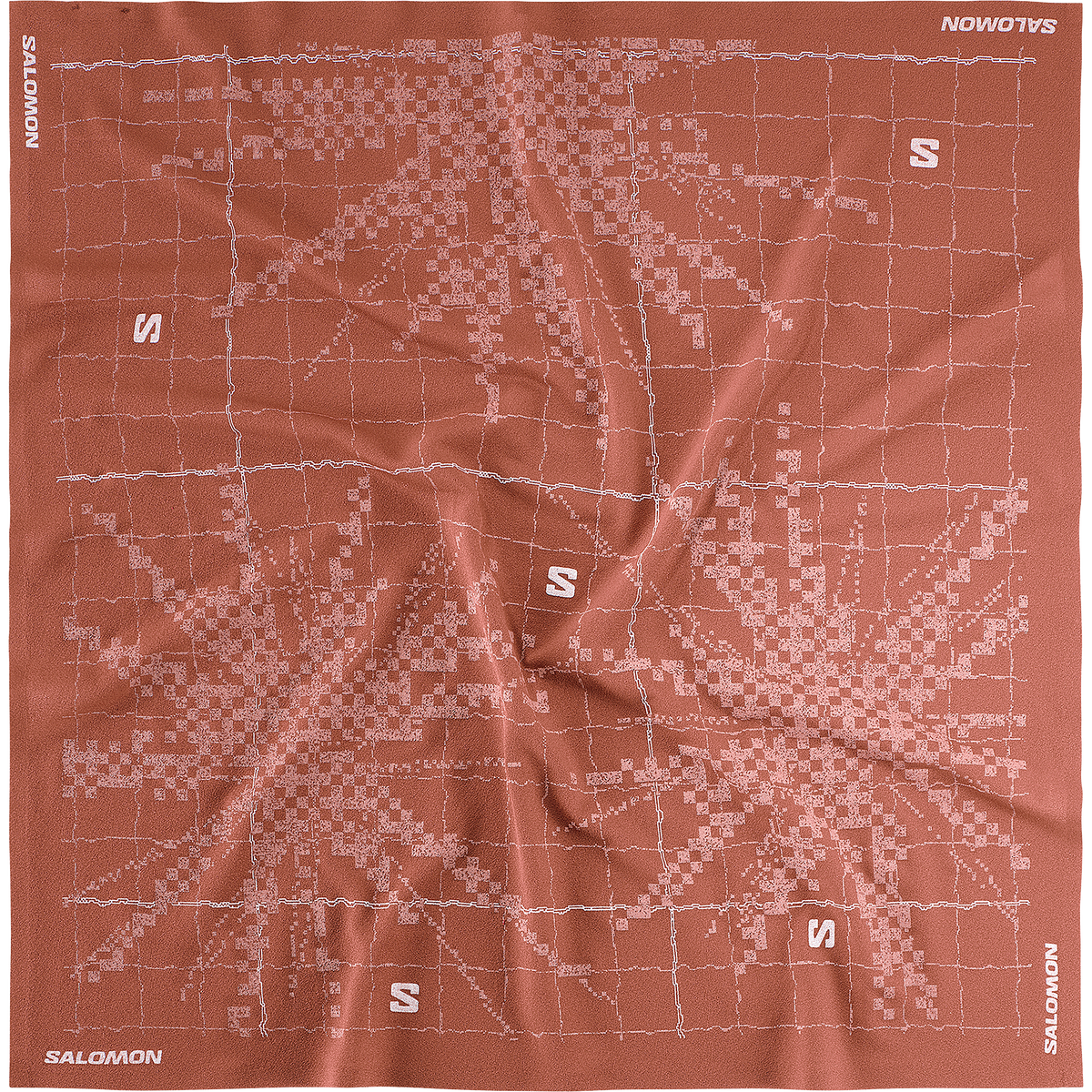 SALOMON BANDANA GRAPHIC - Brown
