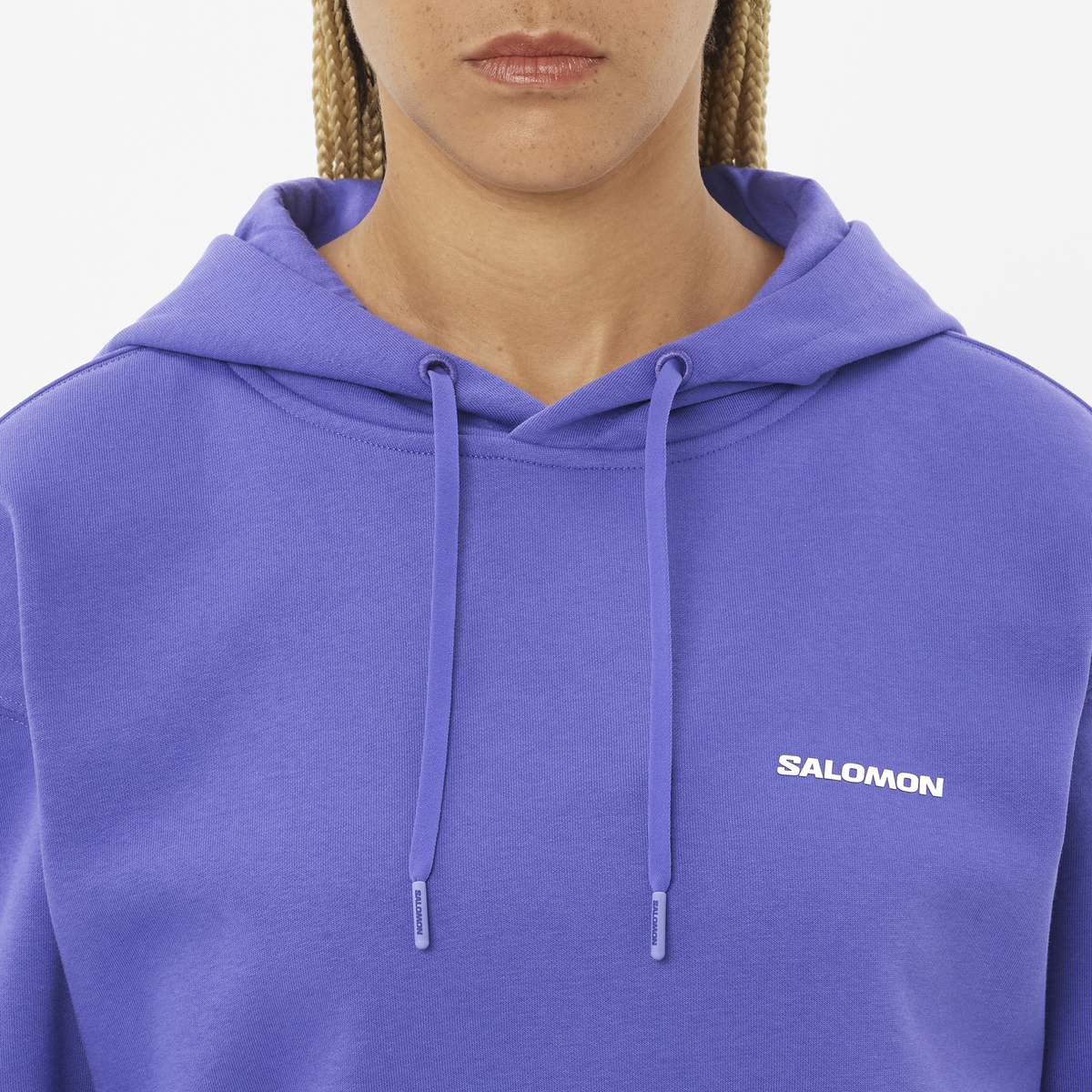 SHORT HOODIE - Purple