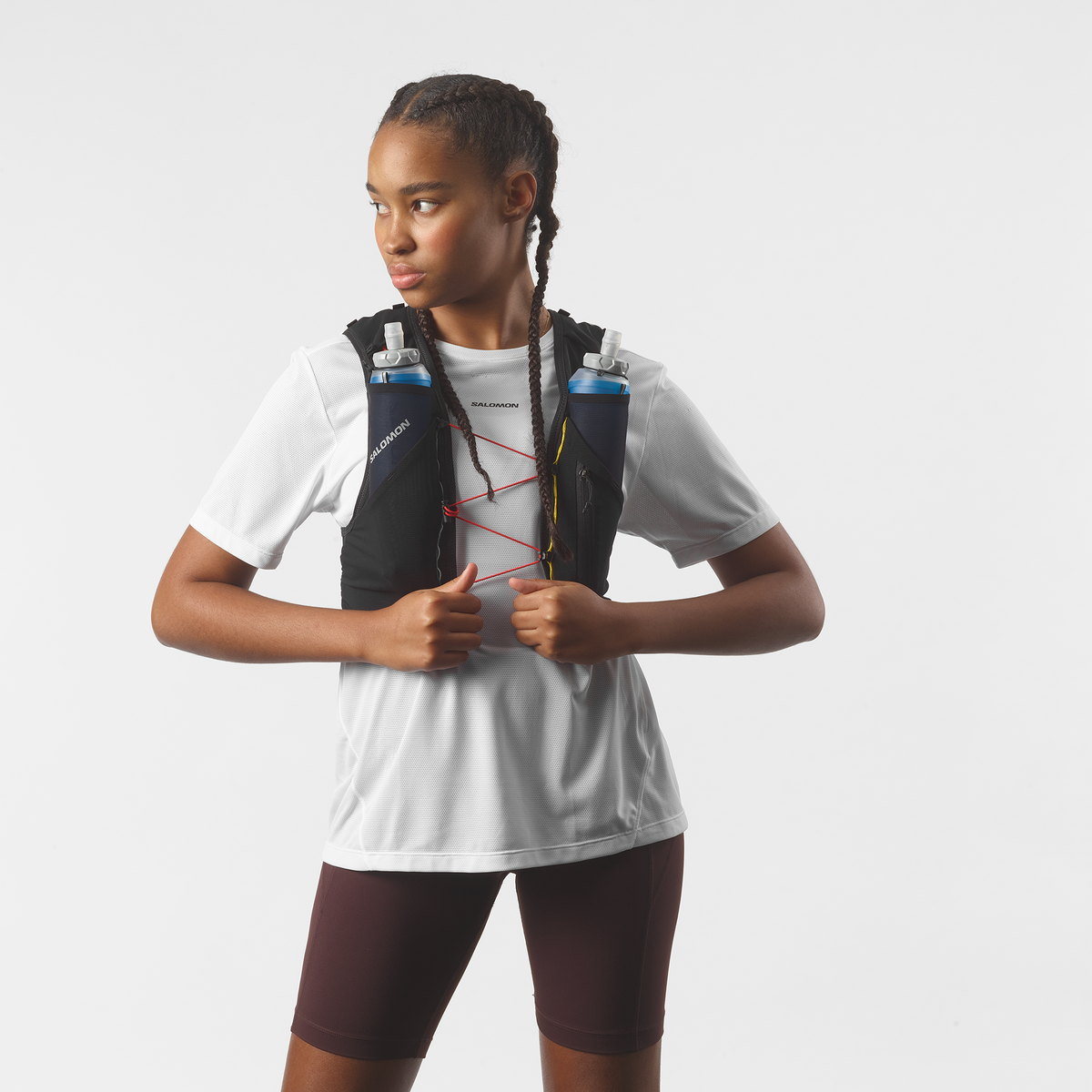 ADV SKIN 5 RACE FLAG - White