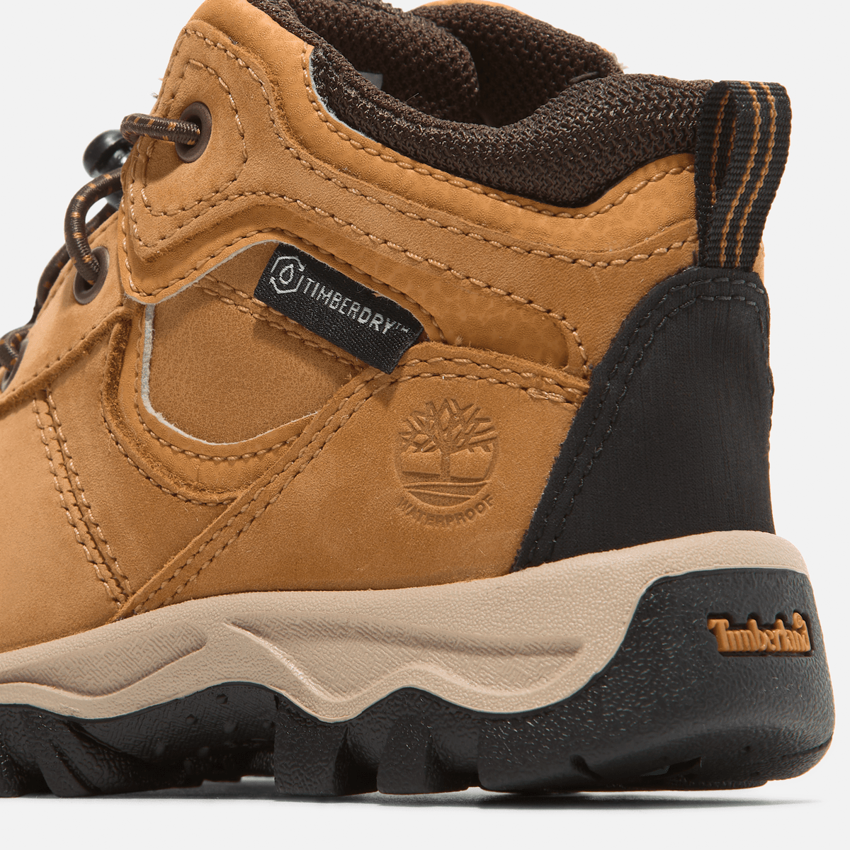 Toddler Mt Maddsen Waterproof Mid Hiking Boot TBL Wheat Nubuck ALT7