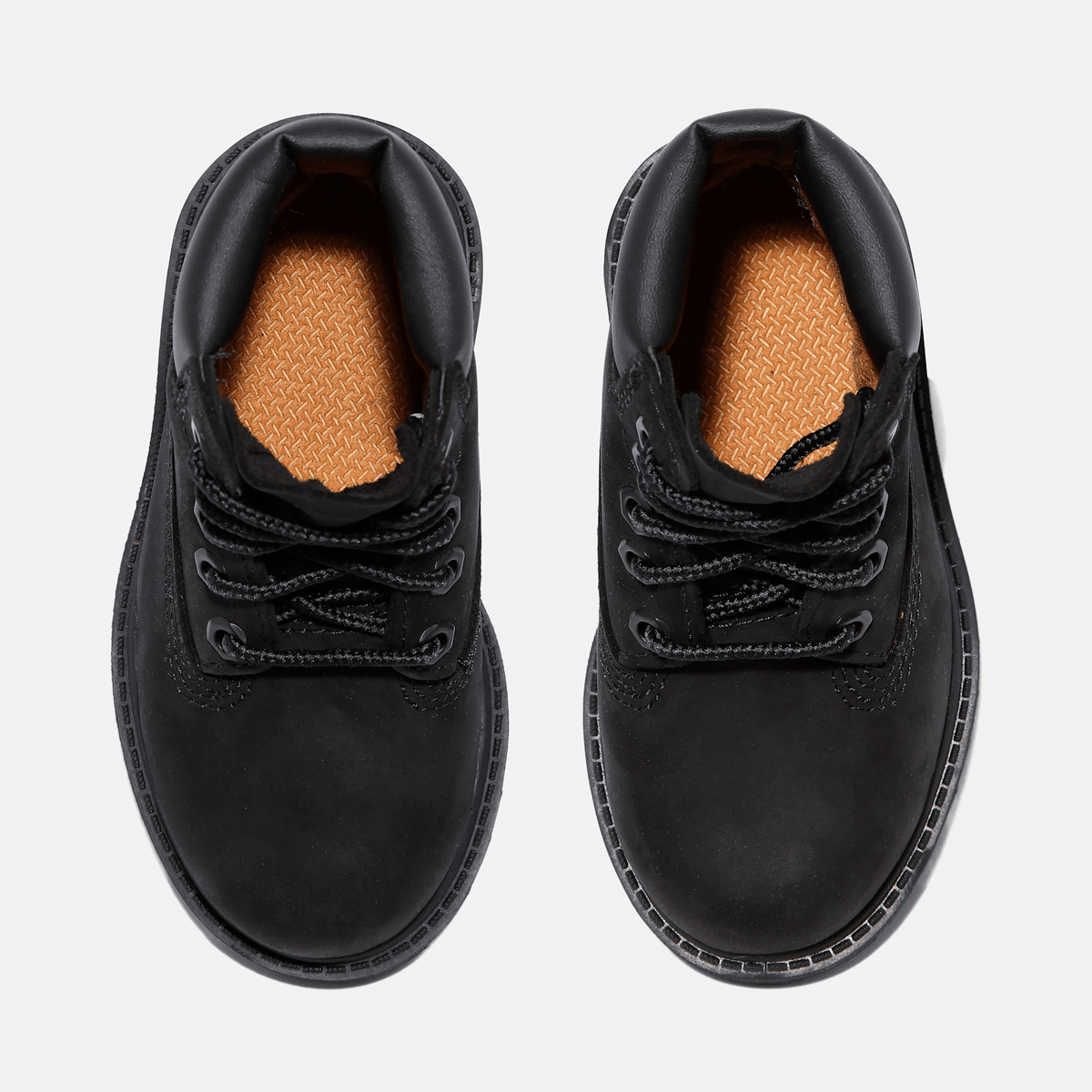 Toddler Timberland Premium 6Inch Waterproof Boot TBL Black Nubuck ALT2