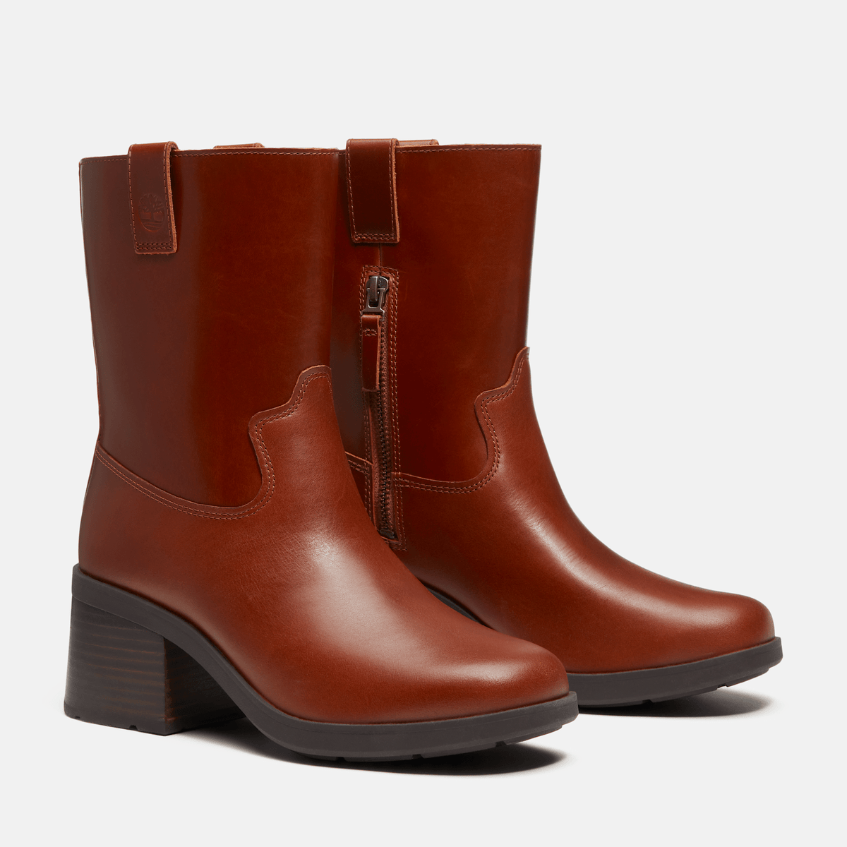 Womens Bellevaux SideZip Boot TBL Rust FullGrain ALT4