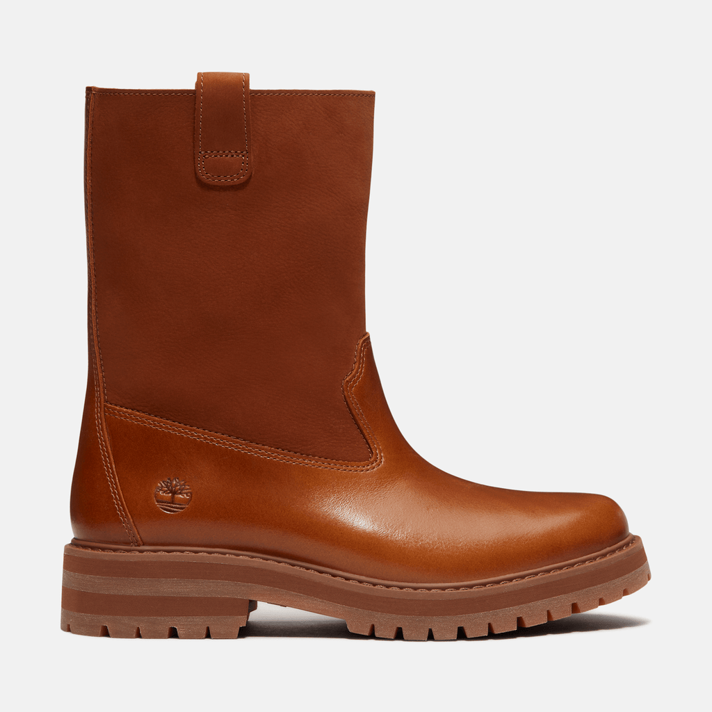 Womens Britton Drive PullOn Boot TBL Medium Brown FullGrain HERO