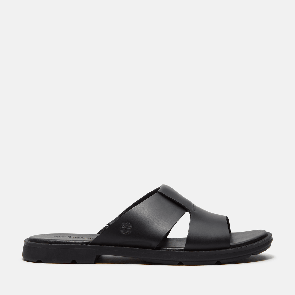 Womens Calista Bay Slide Sandal TBL Black FullGrain HERO