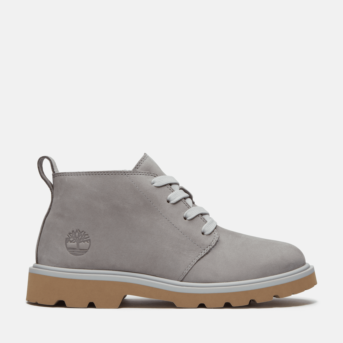 Womens Rowan Way WarmLined Chukka Boot TBL Medium Grey Nubuck HERO