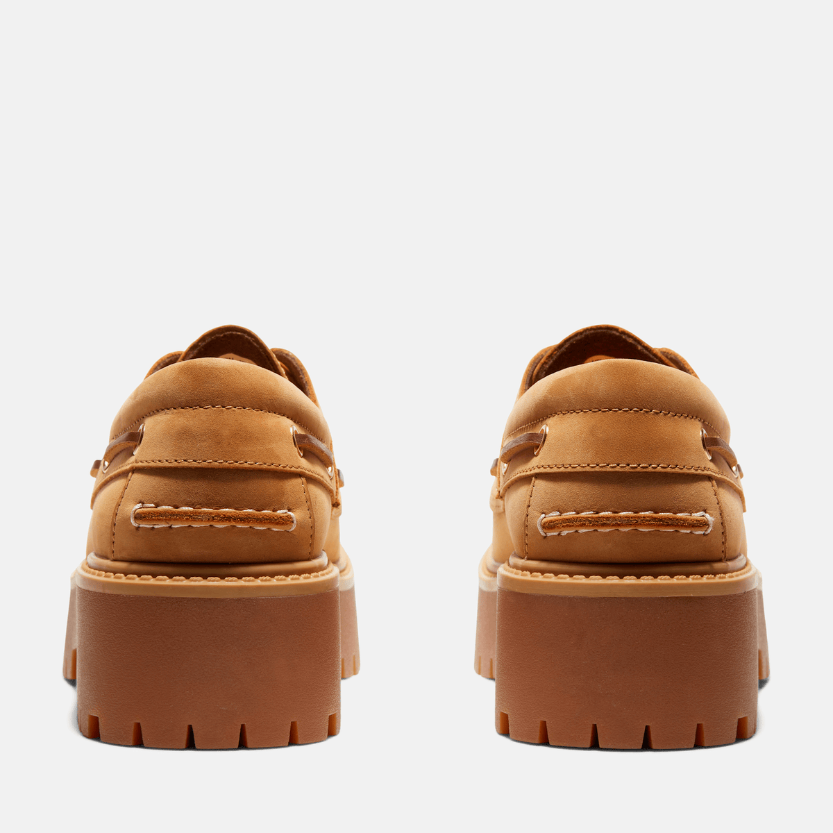 Womens Stone Street Platform Boat Shoe TBL Wheat ALT5