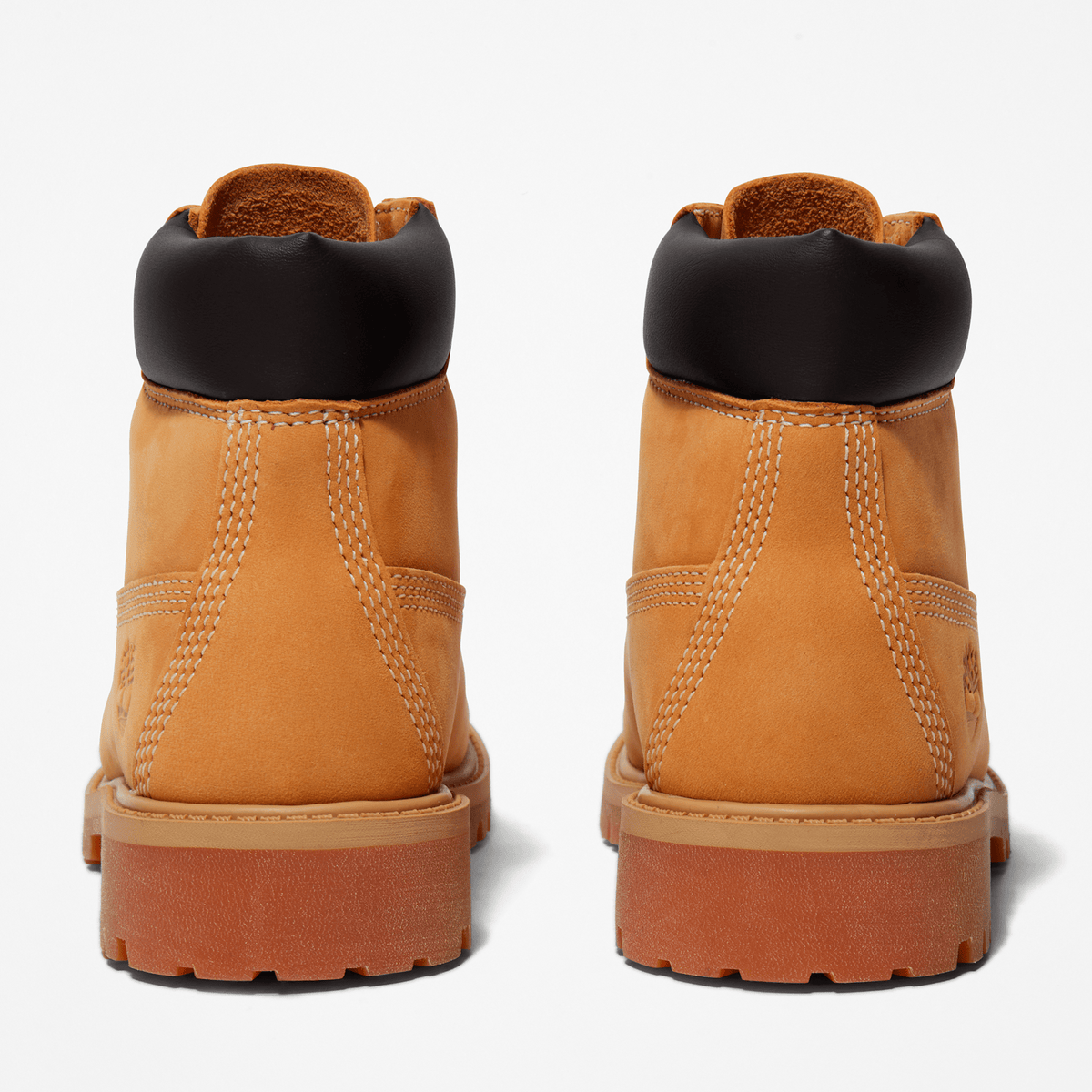 Youth Timberland Premium 6Inch Waterproof Boot TBL Wheat Nubuck ALT5