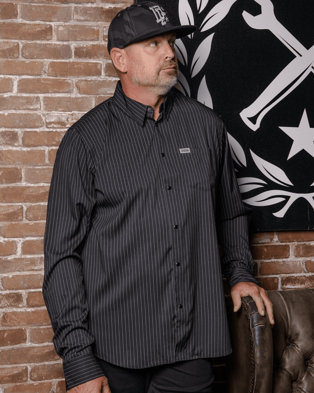 Cable Long Sleeve Party Shirt