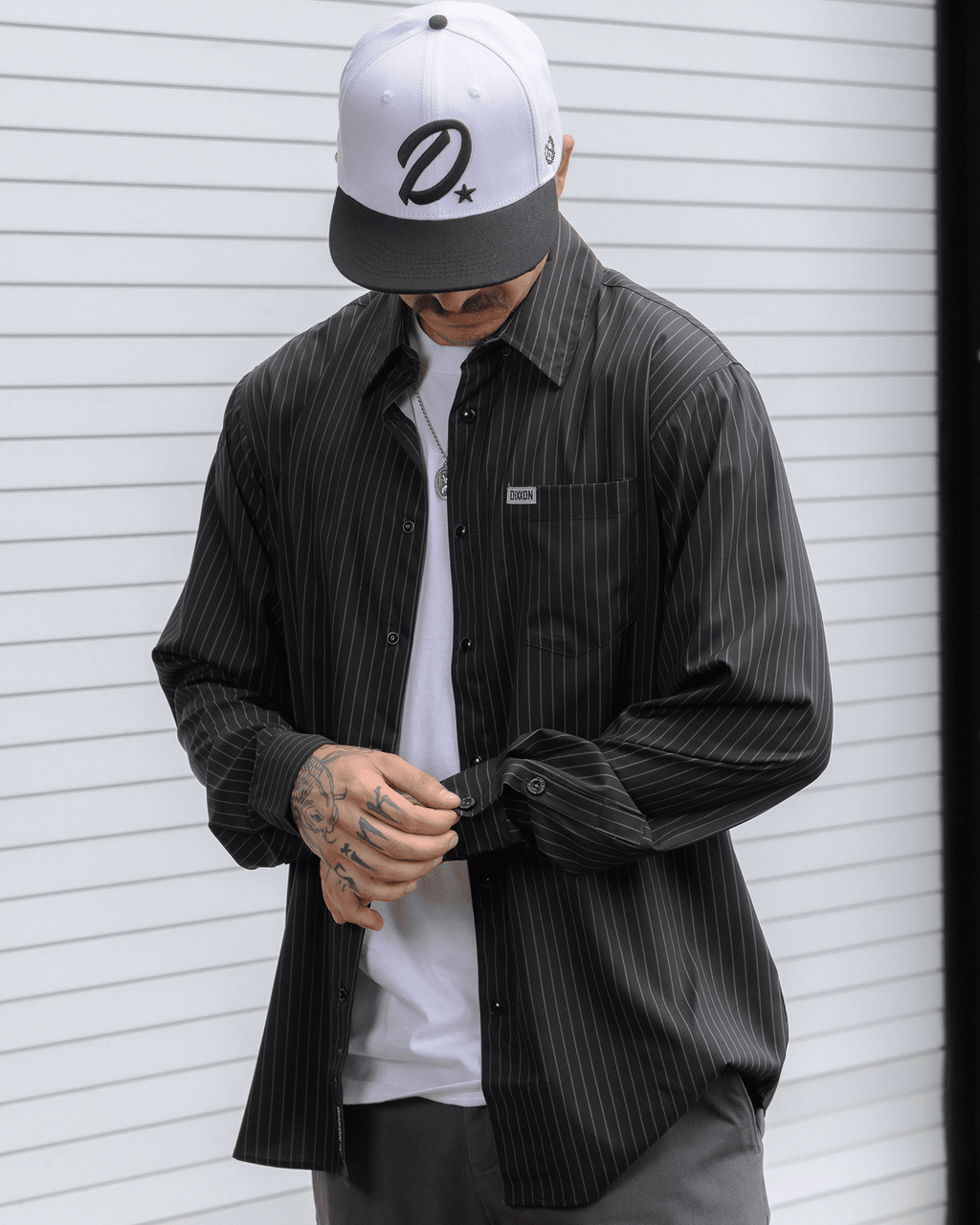 Cable Long Sleeve Party Shirt