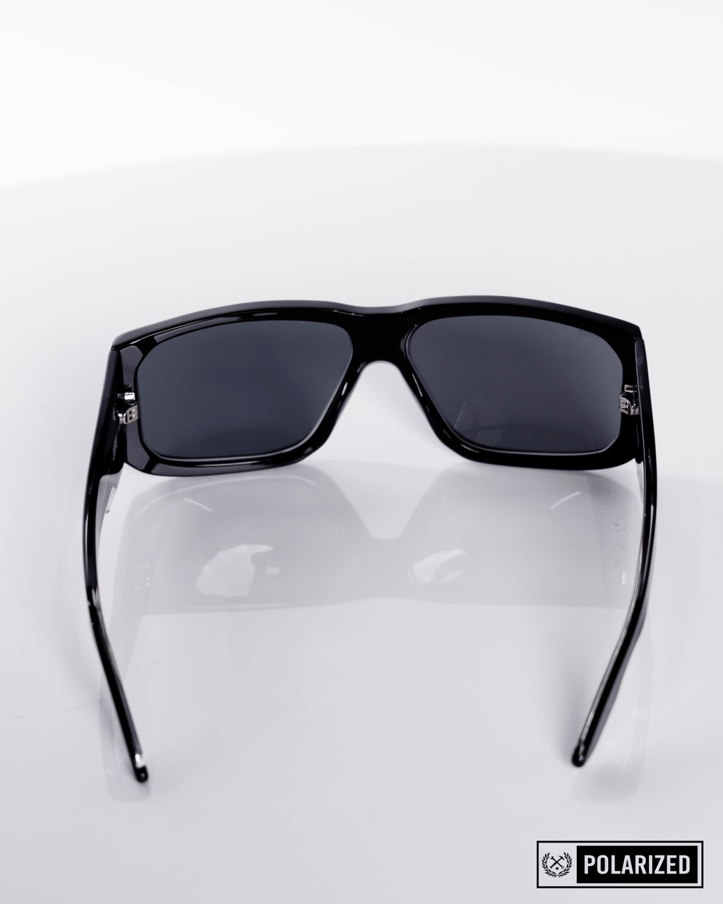 Jefe Sunglasses - Black & Gray Polarized