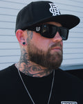 Jefe Sunglasses - Black & Gray Polarized